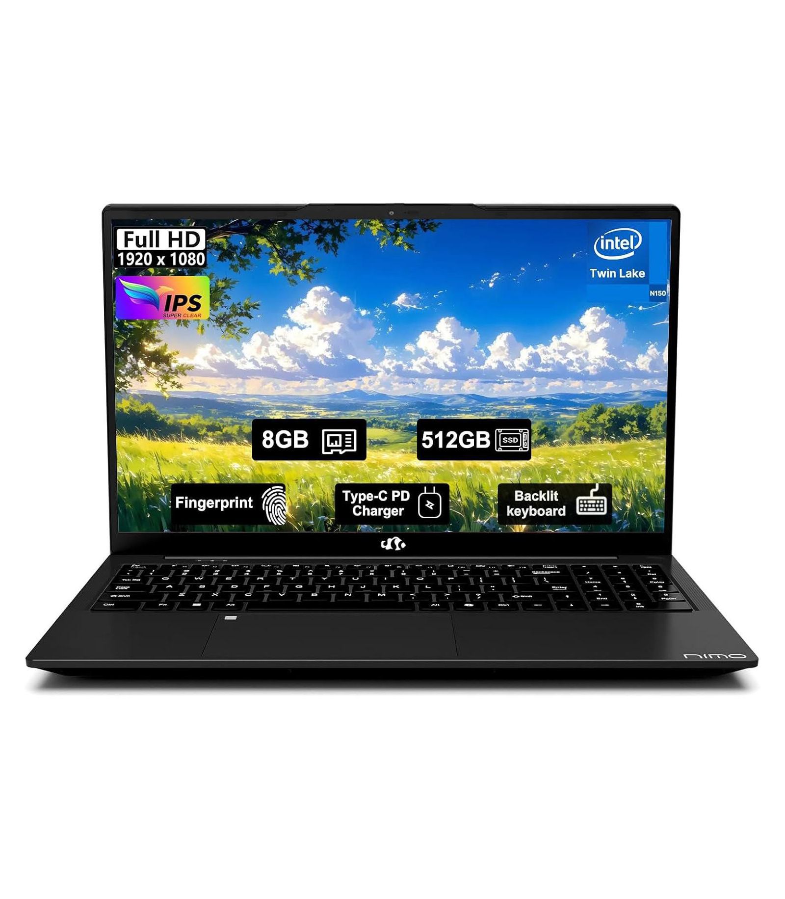 Nimo N-Lite 15.6" FHD 8GB RAM Laptop