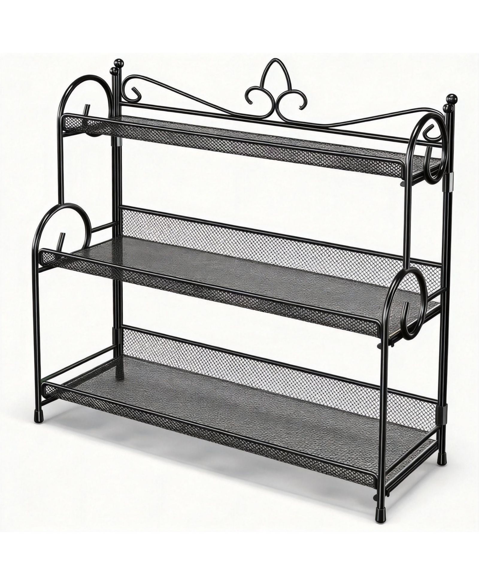 YIGII 3-Tier Foldable Organizer for Kitchen & Bathroom