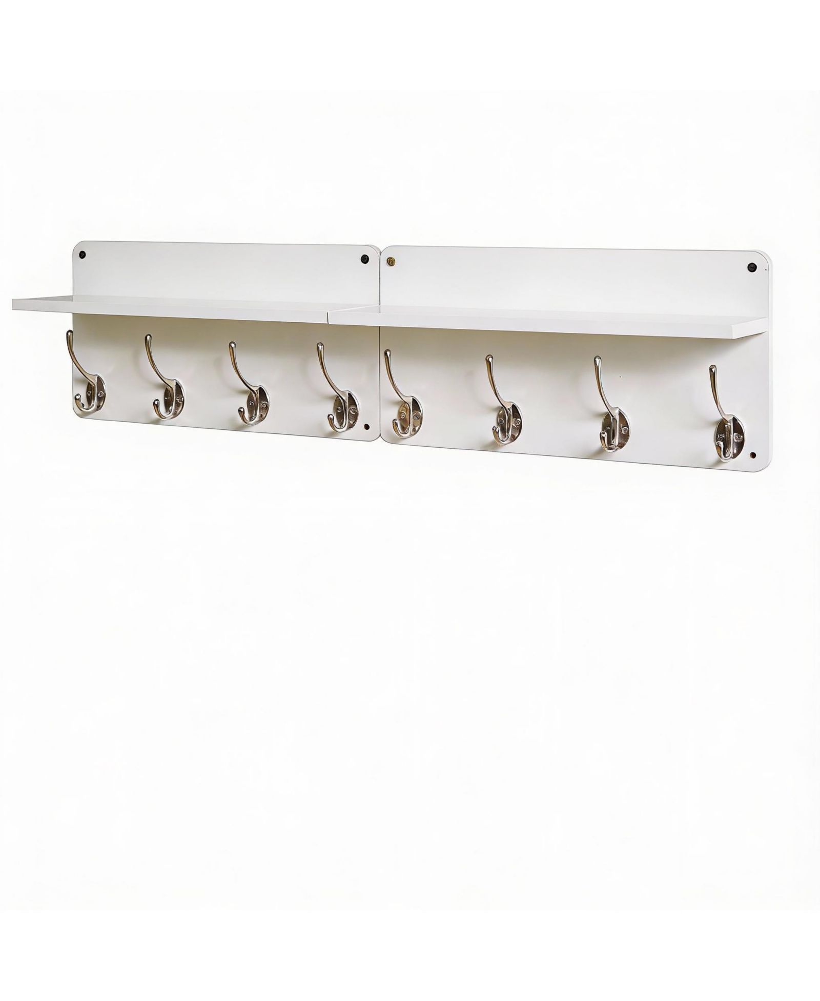 YIGII 2-Pack Wall Organizer: Stylish, Sturdy, Easy Setup, Versatile Storage