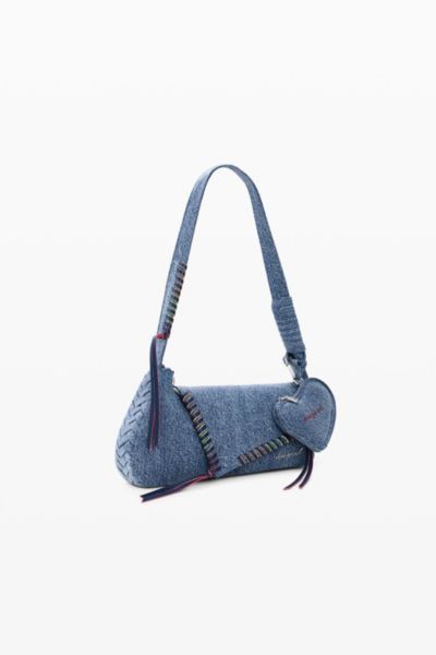 Desigual Women's Embroidered denim bag
