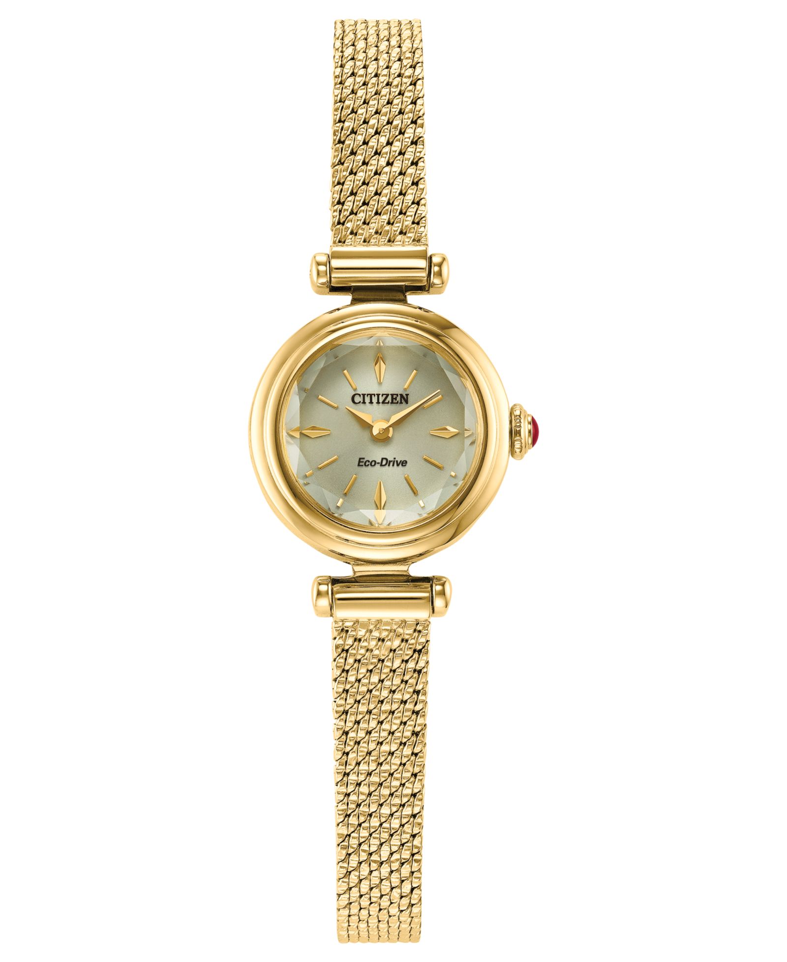 Женские часы Citizen Fio Gold-Tone Stainless Steel Bracelet 18.4mm