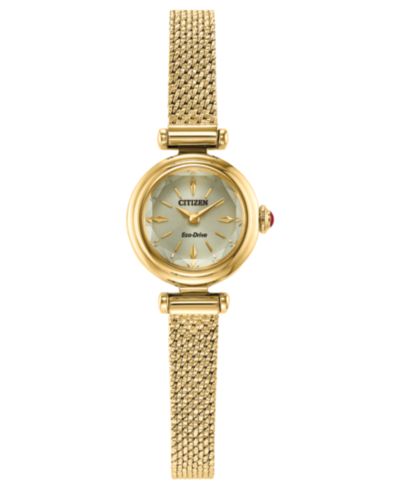 Женские часы Citizen Fio Gold-Tone Stainless Steel Bracelet 18.4mm
