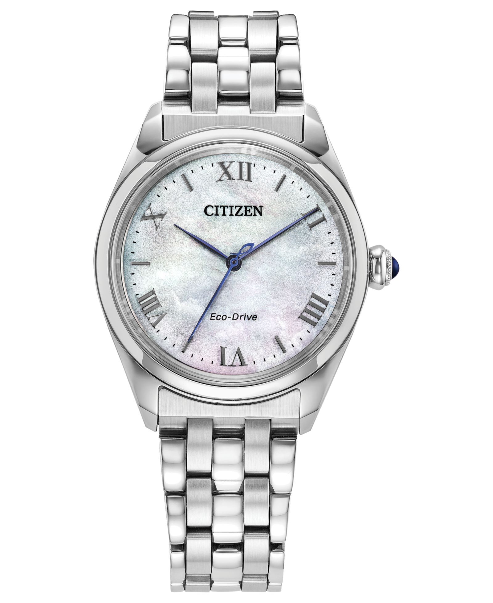 Citizen Women's Classic Silver-Tone Stainless Steel Bracelet Watch, 33mm