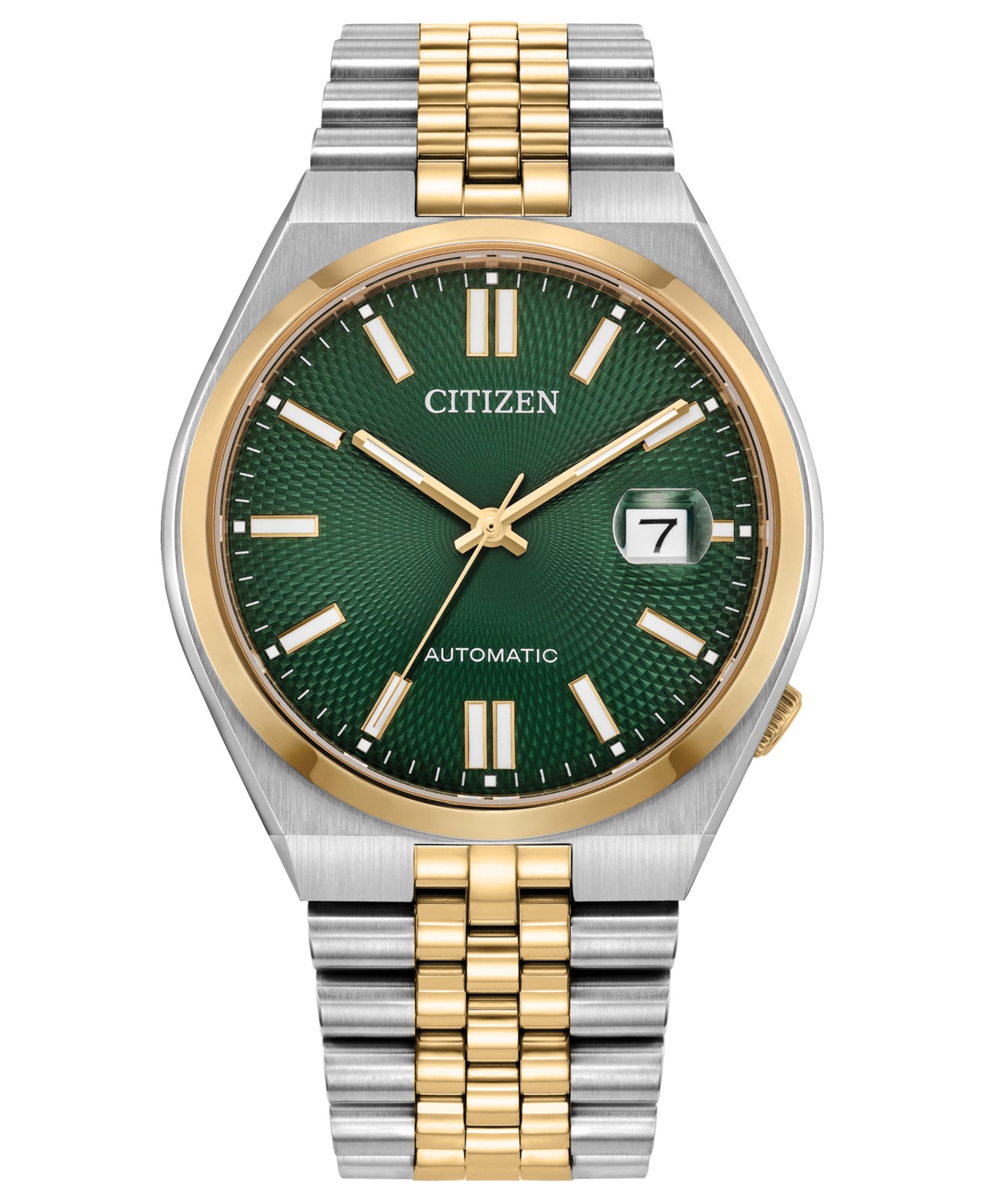 Citizen Мужской Tsuyosa 60 Two-Tone Stainless Steel Bracelet Watch, 40mm