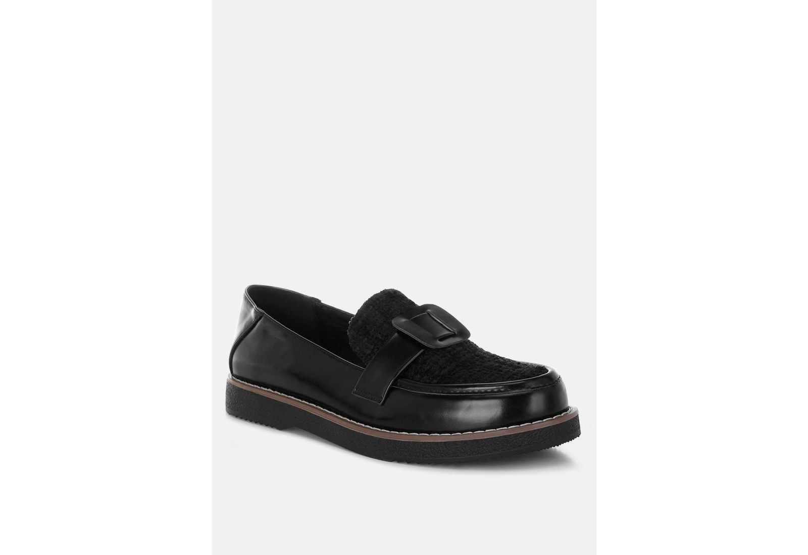 Женские лоферы London Rag Elaris Tweed и Faux Leather