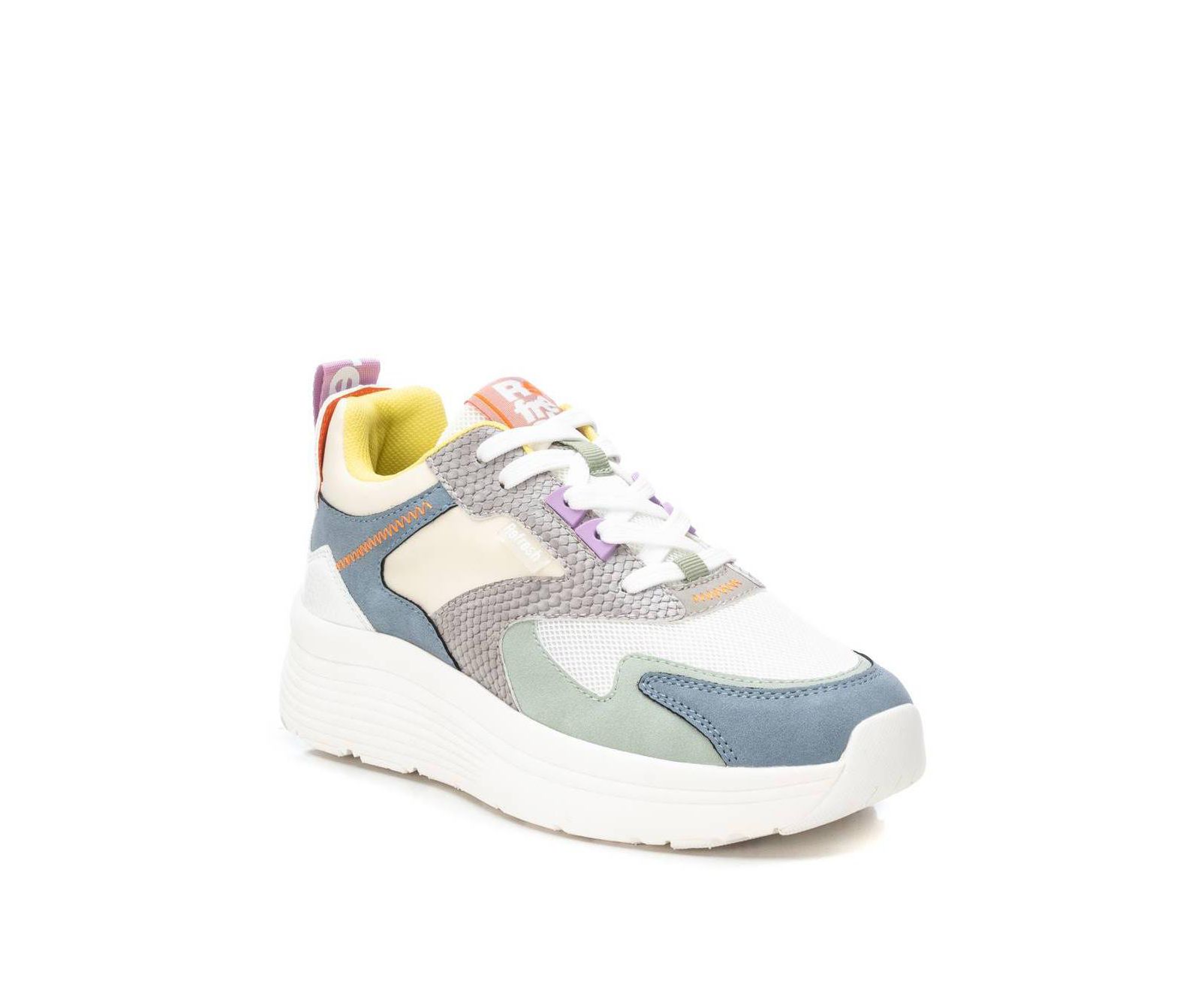 XTI Women's Platform Lace-Up Sneakers Refresh Collection