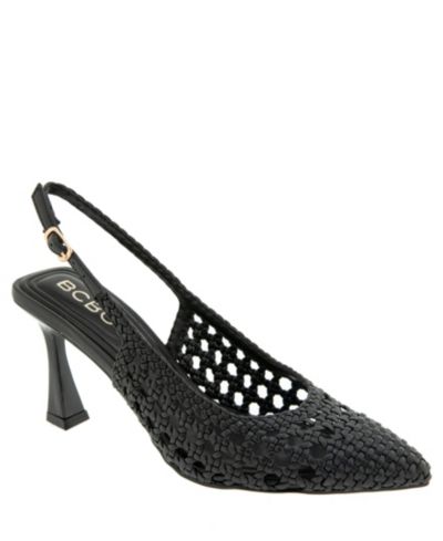 BCBG Women's Issa Woven Pump