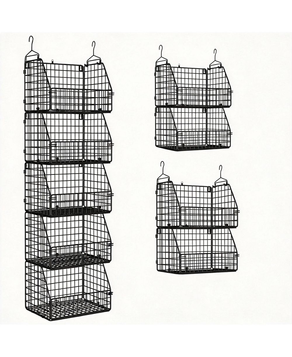 Сетка для хранения YIGII 5-Piece Stackable Wire Storage Baskets