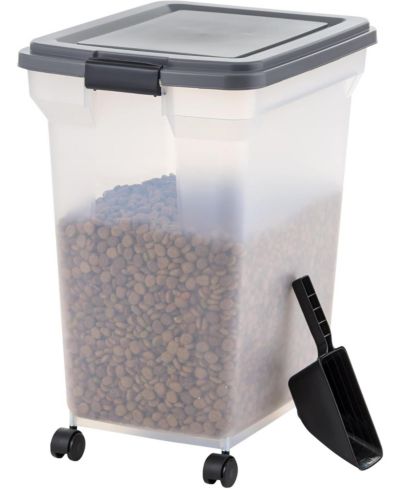 Контейнер для хранения корма для собак IRIS USA 58 lbs w/ Scoop