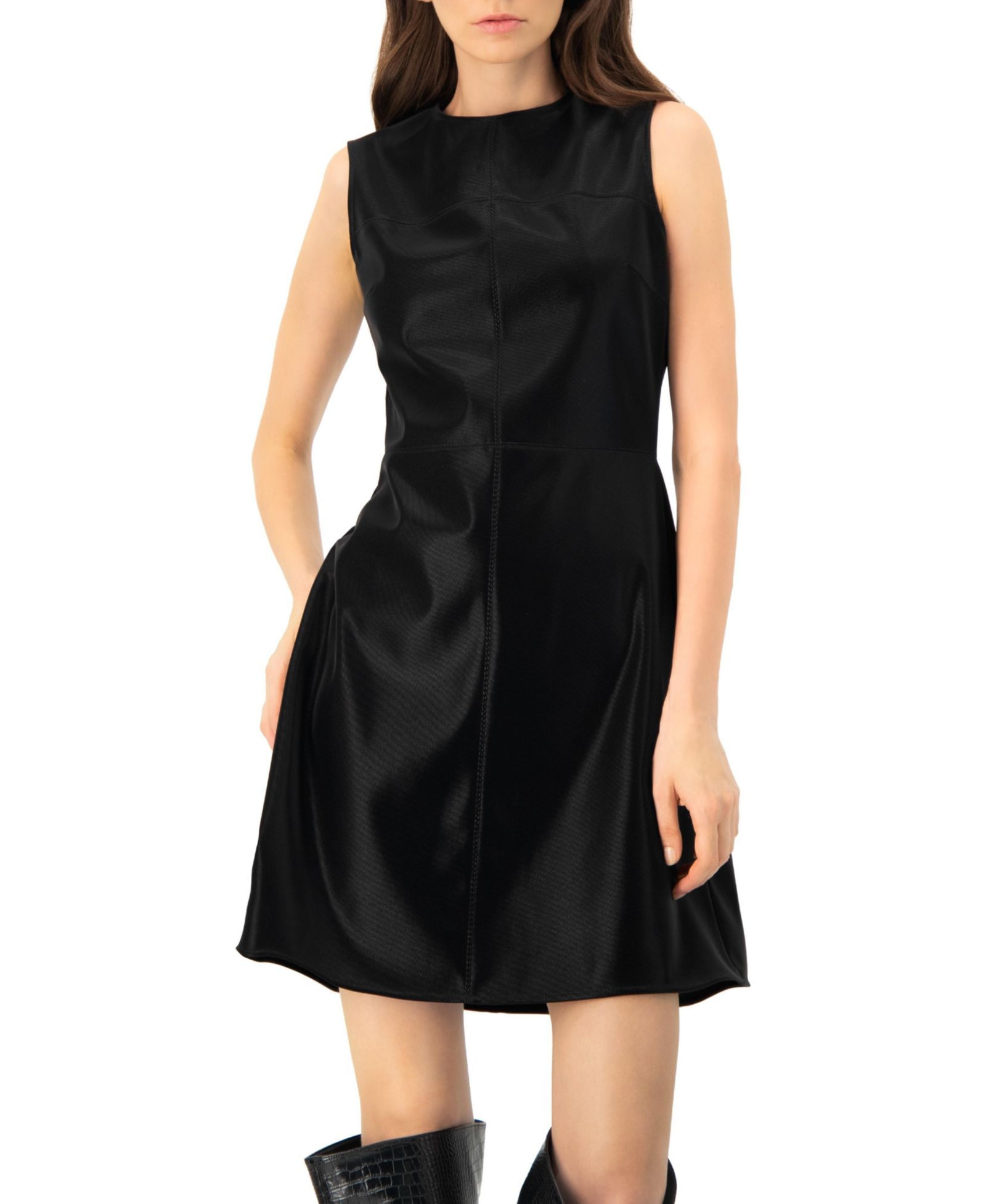 Женское платье Ivonne Sleeveless High Shine A-Line