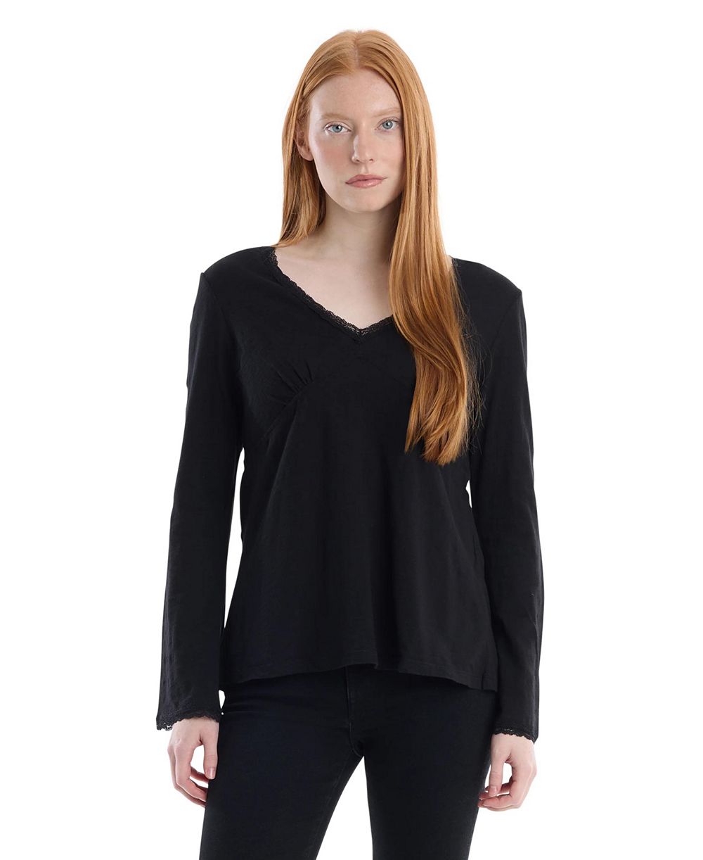 Женская одежда WILT V-Neck Long Sleeve Empire