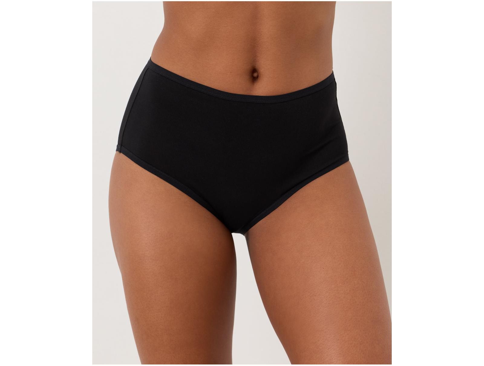 Pact Женский Everyday High-Rise Brief 5-Pack из органического хлопка