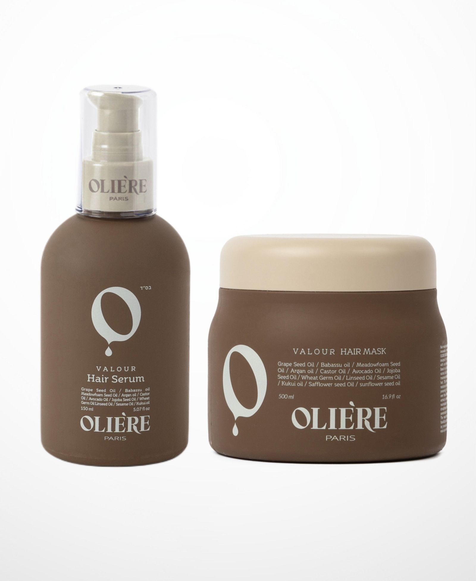 Набор по уходу за волосами Oliere Paris Valour Repair & Finish