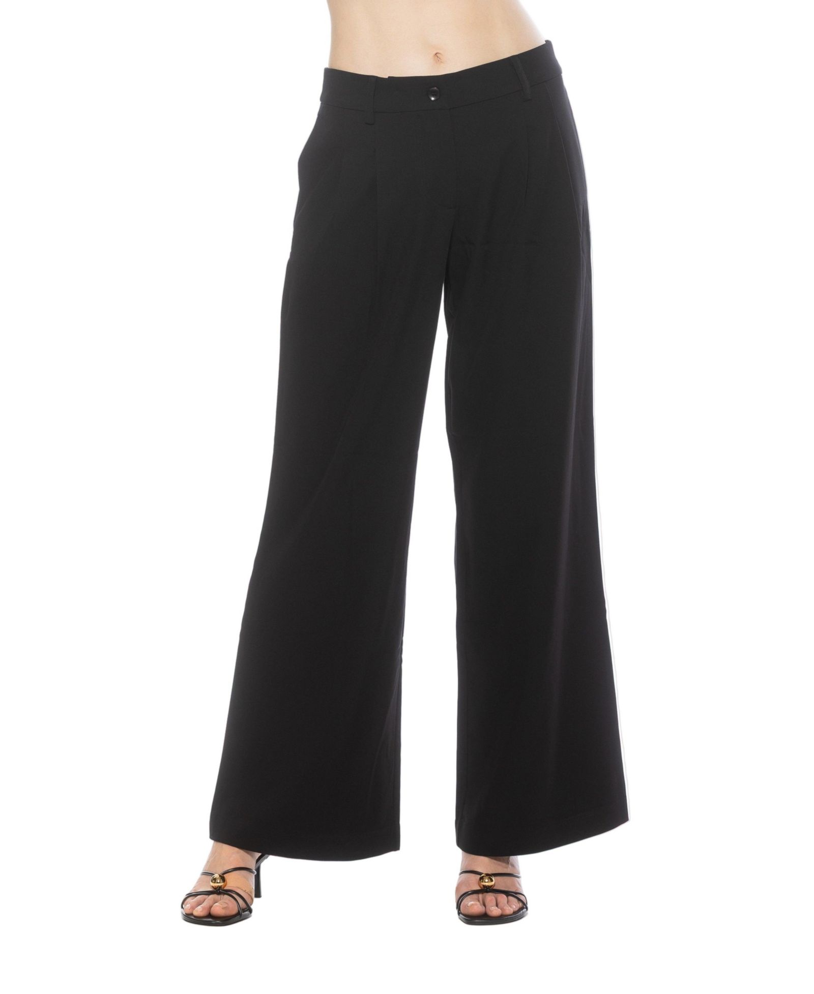 Женские брюки Alexia Admor Quinn Pleated Wide Leg