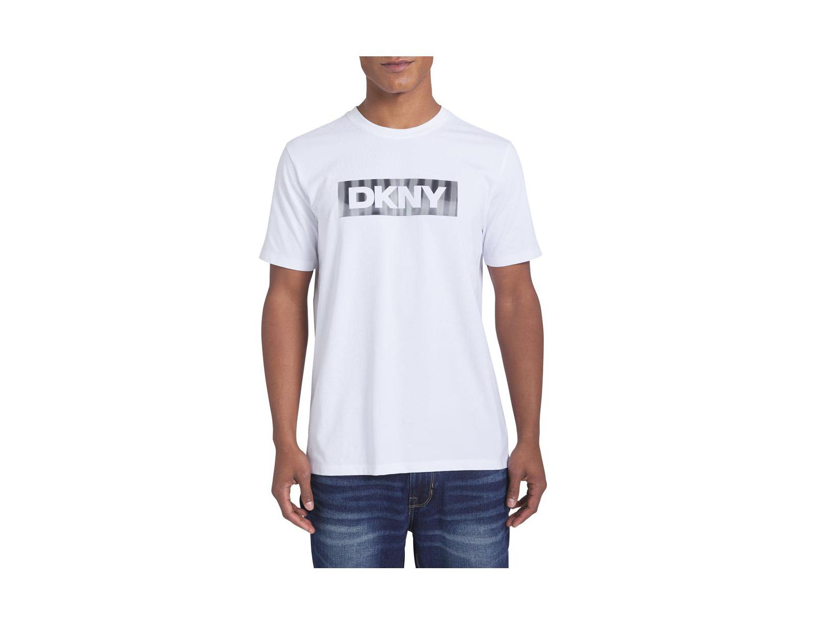 dkny Men's aldo junior cotton logo tee