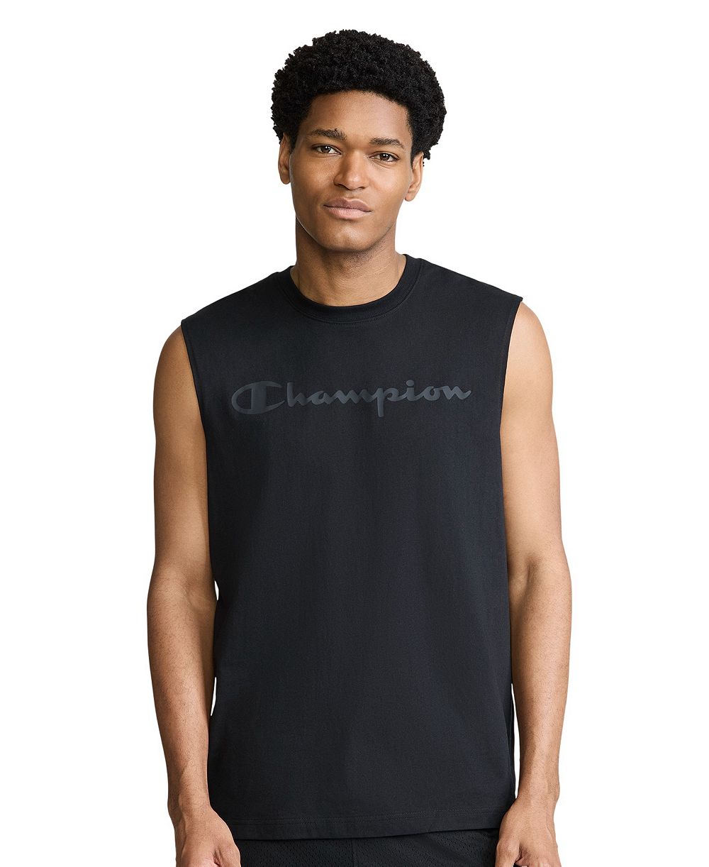 Champion Men's Graphic Muscle Crewneck T-Shirt