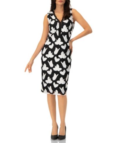 Женское платье Ivonne Floral Embroidered Sheath Dress