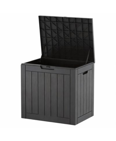 Водонепроницаемый ящик для хранения на террасе YIGII 31 Gallon Patio Storage Box, UV Resistant