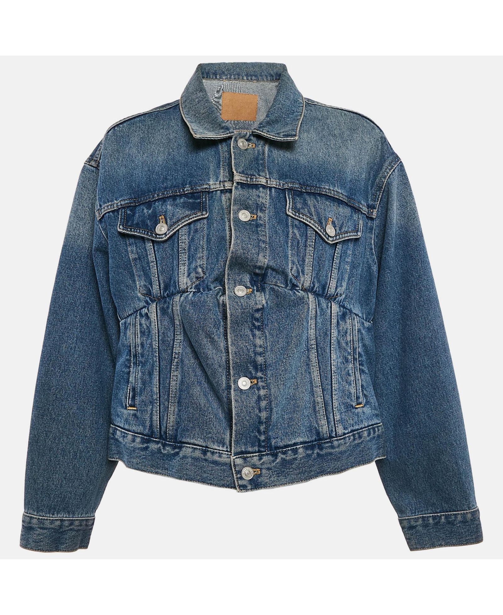 Женская джинсовая куртка Pre-Owned Balenciaga с пуговицами
