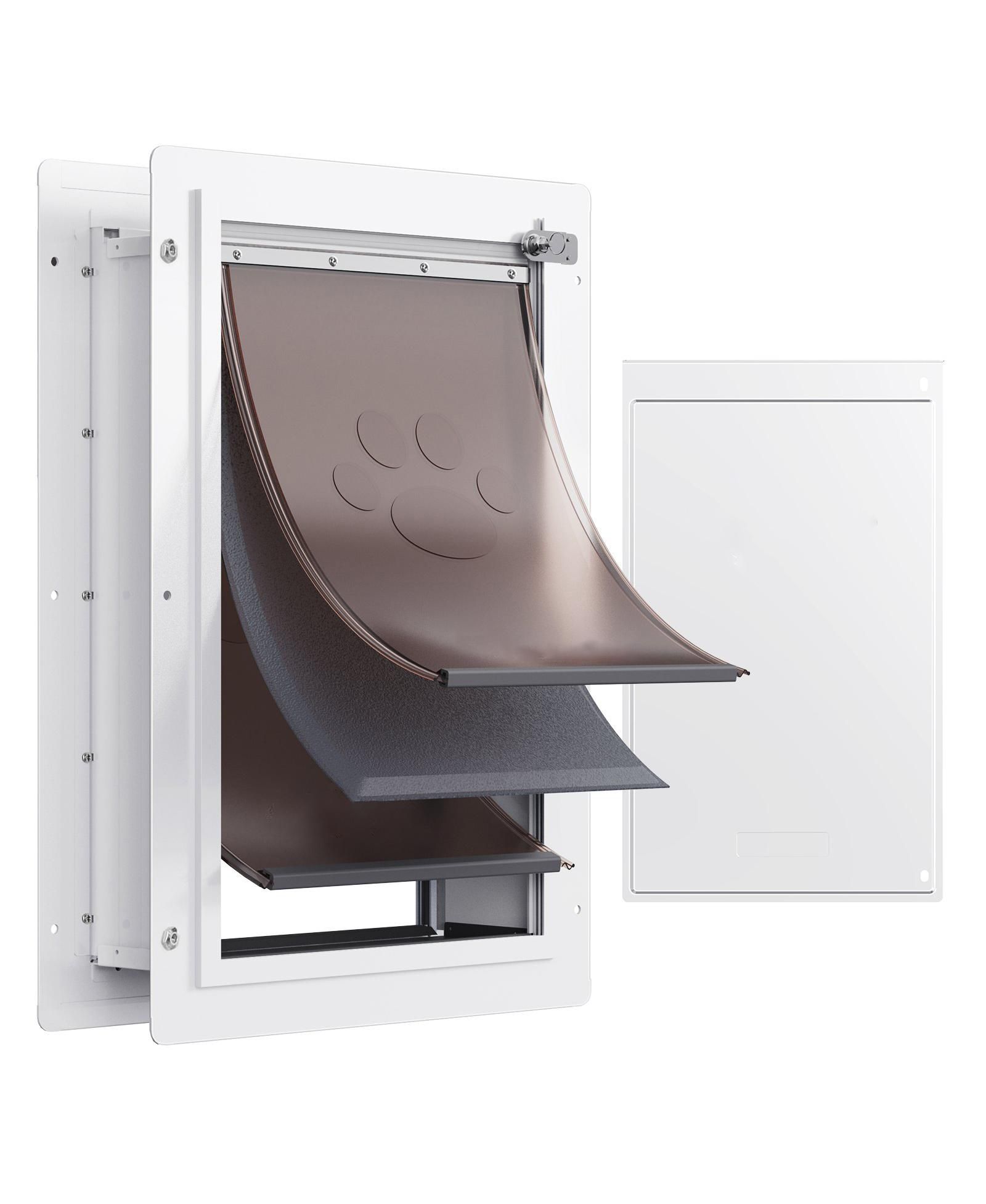 Дверь для домашних животных COZITO Large Wall Pet Door with Metal Frame & Lock, 14.25" x 21.1"