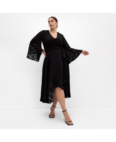 Женское макси-платье CITY CHIC Fleetwood Jacquard