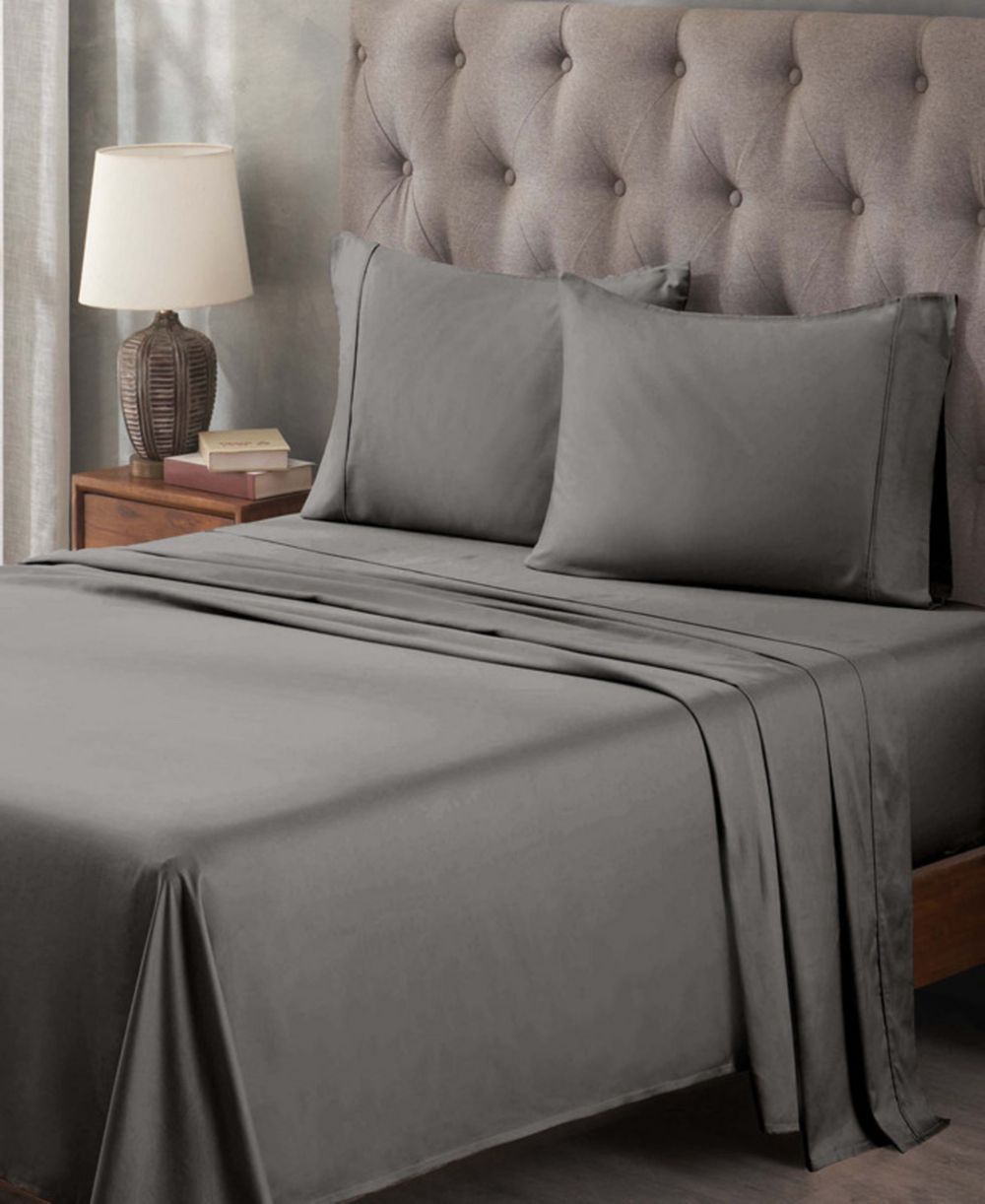 Superior Egyptian Cotton 400 Thread Count Solid Deep Pocket Sheet Set, California King