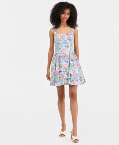 Детское платье INVITEE Juniors' Printed Sleeveless Fit & Flare
