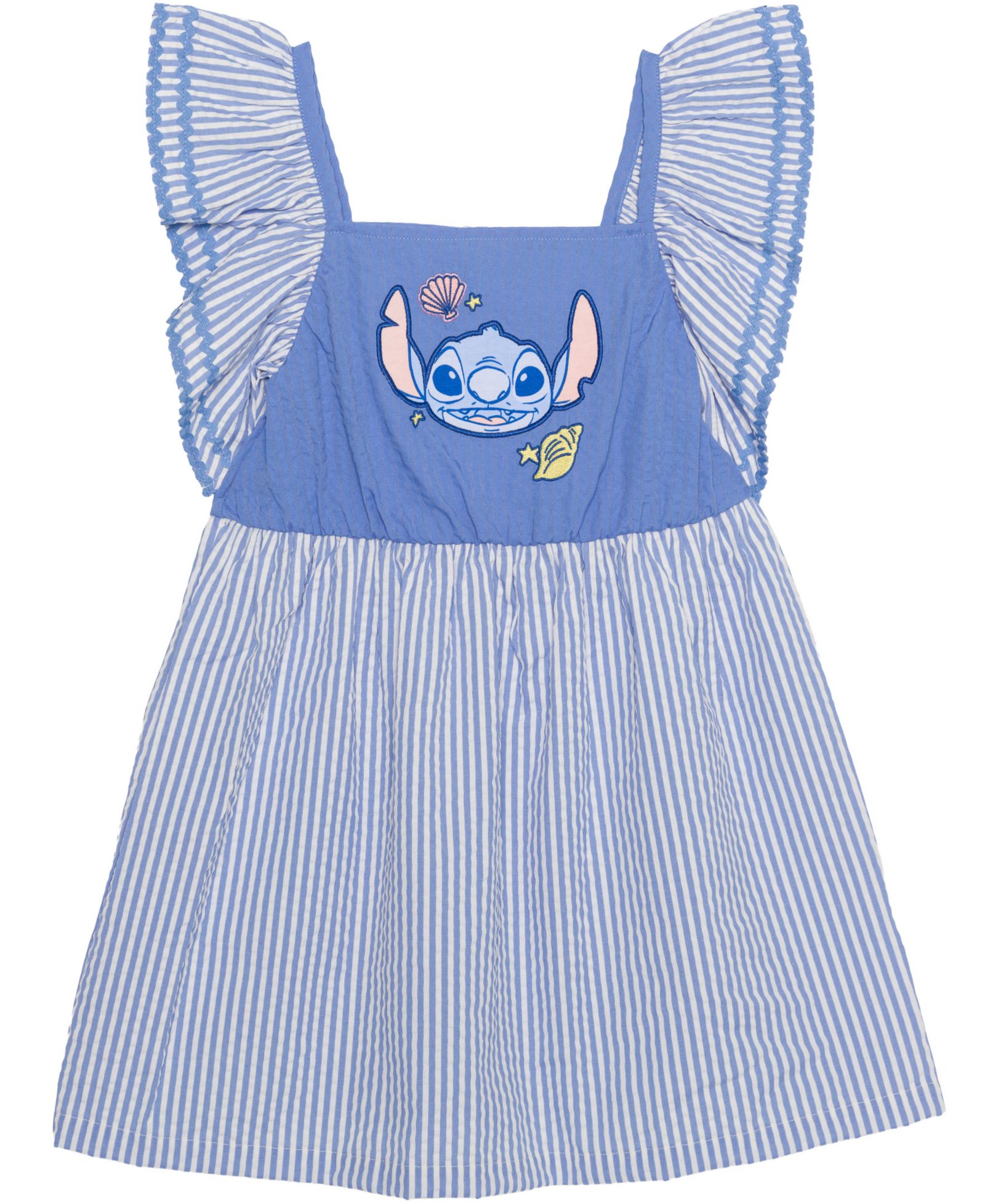 Детское платье Disney Stitch Flutter-Sleeve 2T-6X