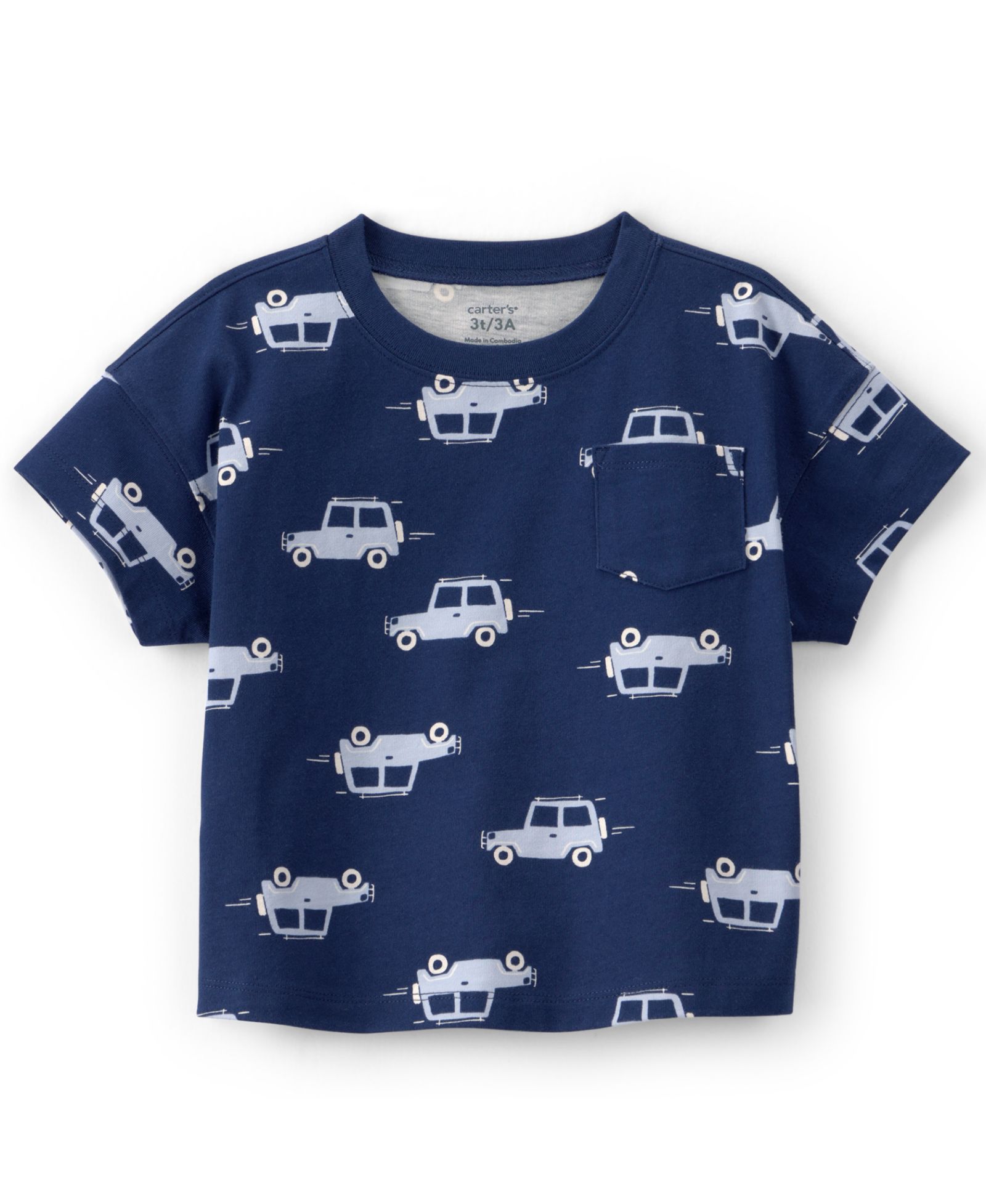 Футболка Carter's для мальчиков с карманом, 2T-5T