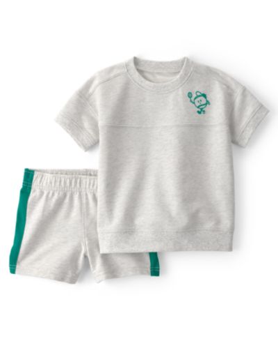 Carter's Boys' Toddler 2T-5T Pickleball Top & Shorts, 2-Piece Set