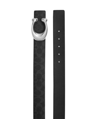 Мужской ремень COACH C Buckle Reversible