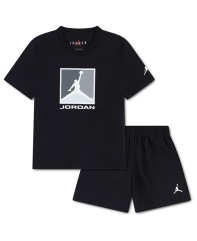 Комплект Jordan из футболки и шорт Brooklyn Crewneck для мальчиков 2-Piece Set