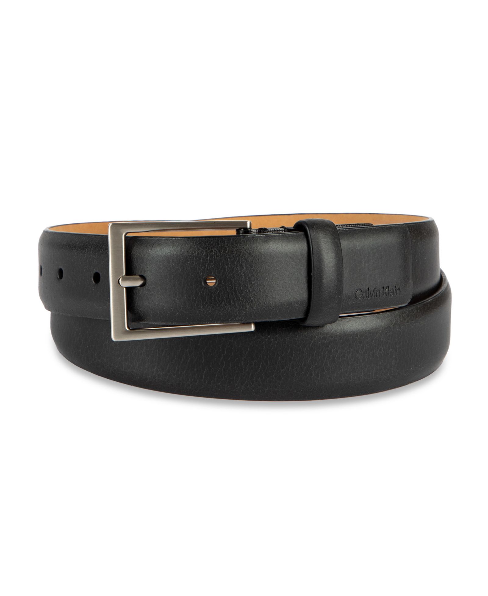 Мужской кожаный ремень Calvin Klein Smooth and Saffiano