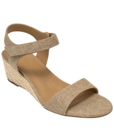 Женские босоножки на танкетке Aerosoles Women's Wel Open Toe Wedge Sandals