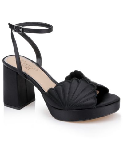 Jewel Badgley Mischka Женские босоножки на платформе Paola Almond Toe