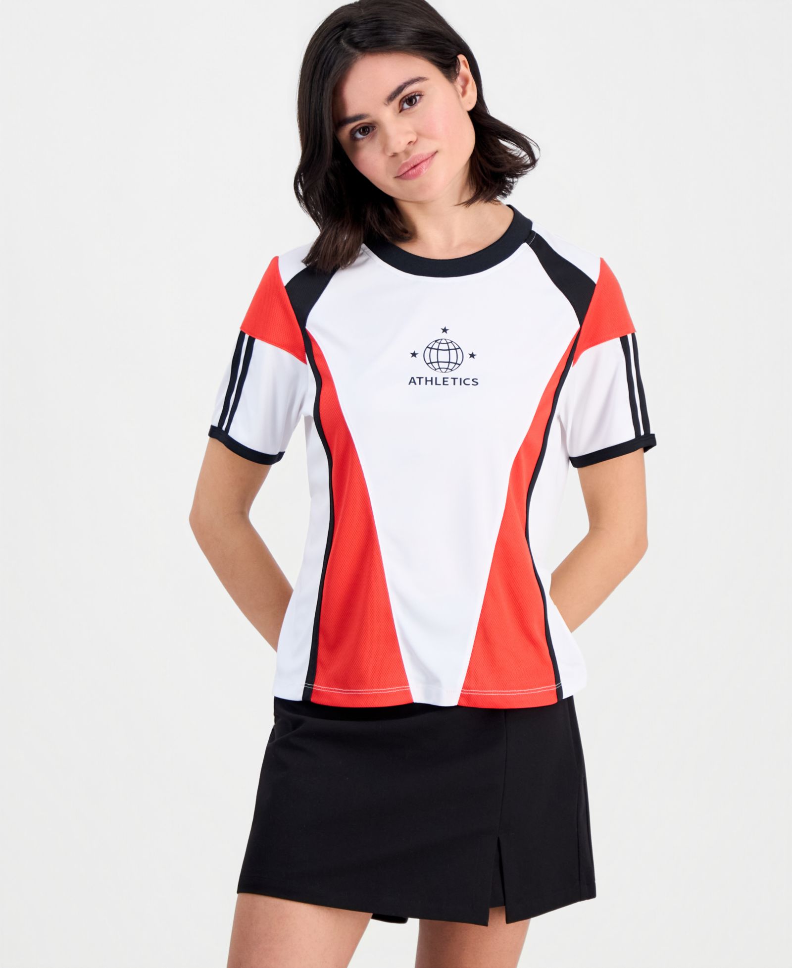 Футболка Bar III Women's Sporty Colorblocked