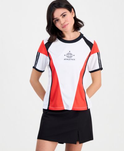 Футболка Bar III Women's Sporty Colorblocked