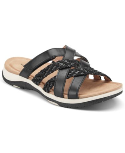 Rockport Женские сандалии Sedona Strappy Slip-On Flat