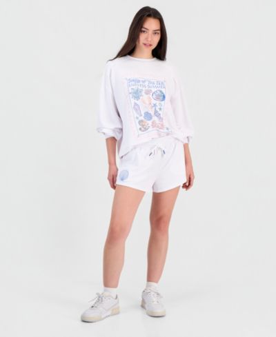 Rebel Veil Детские French Terry Drawstring-Waist Shorts