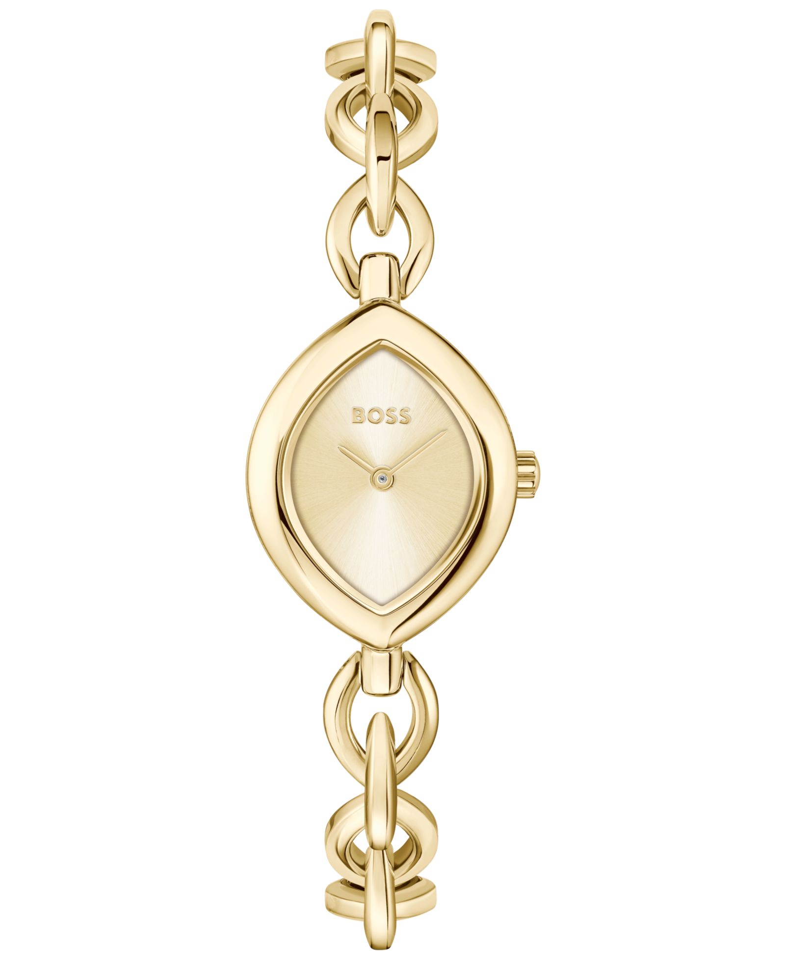 Hugo Boss Women's Fiora Quartz Ionic Plated Thin Gold Steel Watch, 22.4mm
