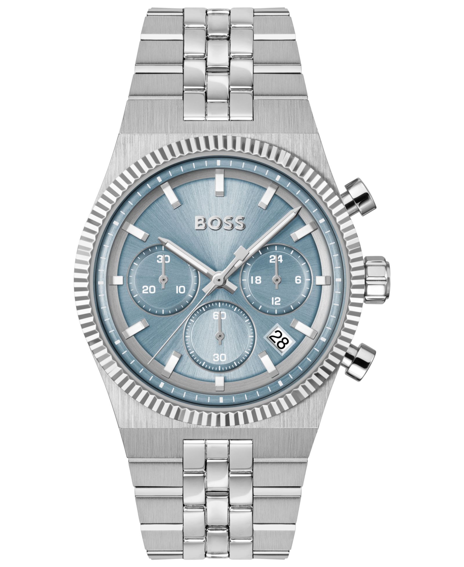 Мужские кварцевые часы Hugo Boss Candor Prime Chrono Stainless Steel, 41mm