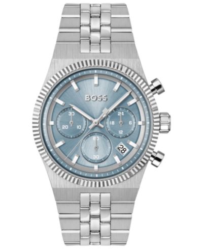 Мужские кварцевые часы Hugo Boss Candor Prime Chrono Stainless Steel, 41mm