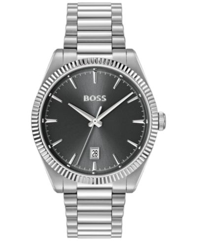 Hugo Boss Men's Cheswick Quartz Stainless Steel Watch, 40mm