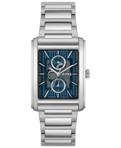 Hugo Boss Men's Principle Dress Multi Quartz Multi Stainless Steel Watch, 42.5mm