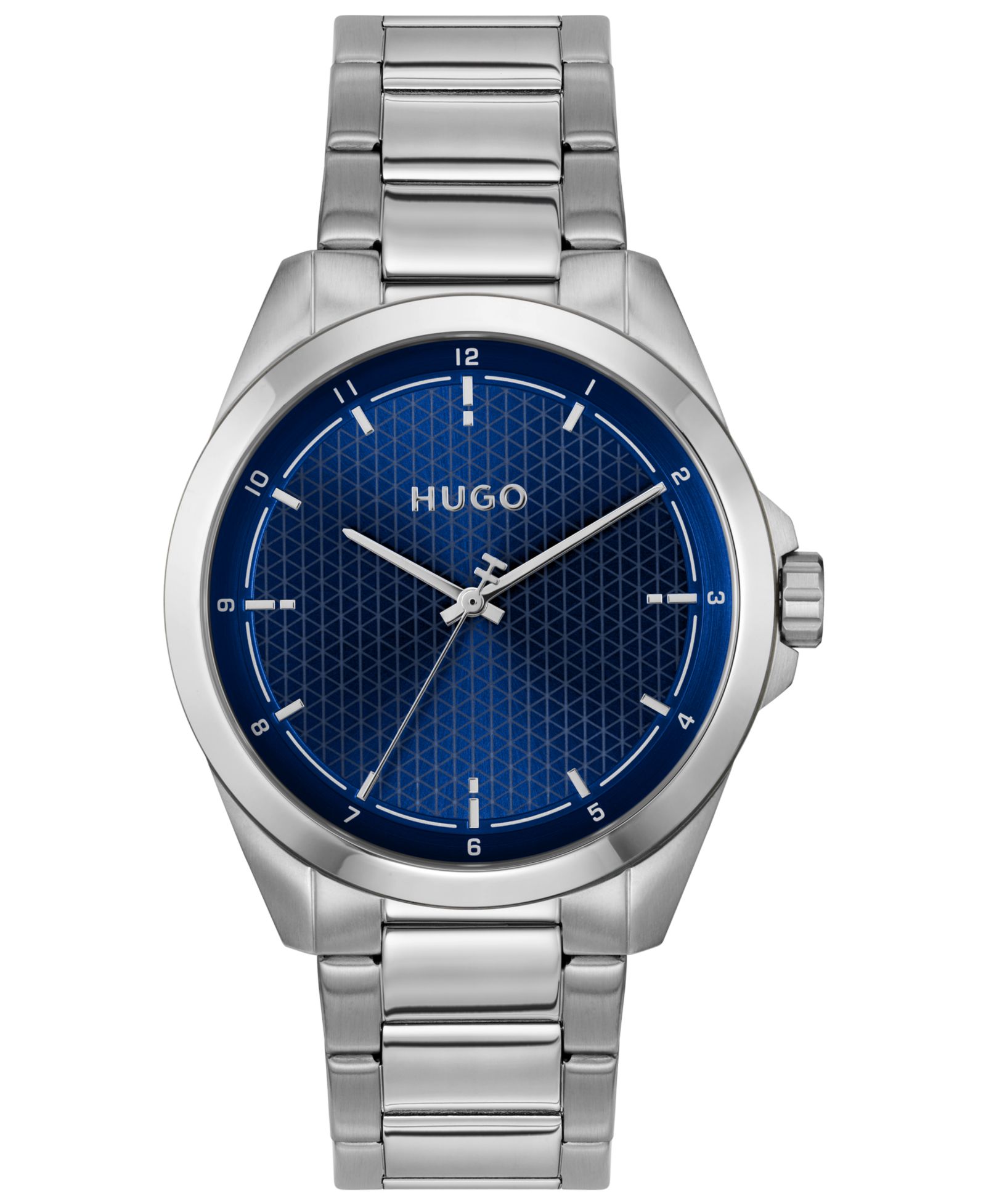 Hugo Boss Men's Seam Quartz Stainless Steel Watch, 42.5mm