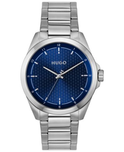 Hugo Boss Men's Seam Quartz Stainless Steel Watch, 42.5mm
