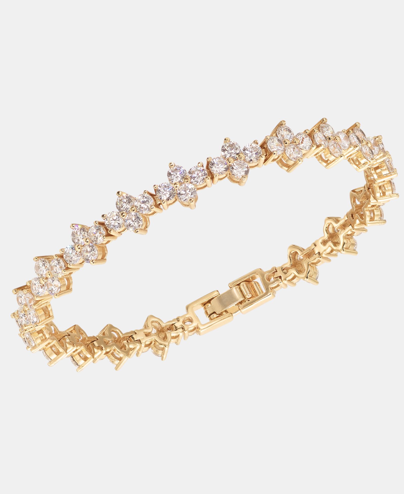 Givenchy Cubic Zirconia Tennis Flex Bracelet