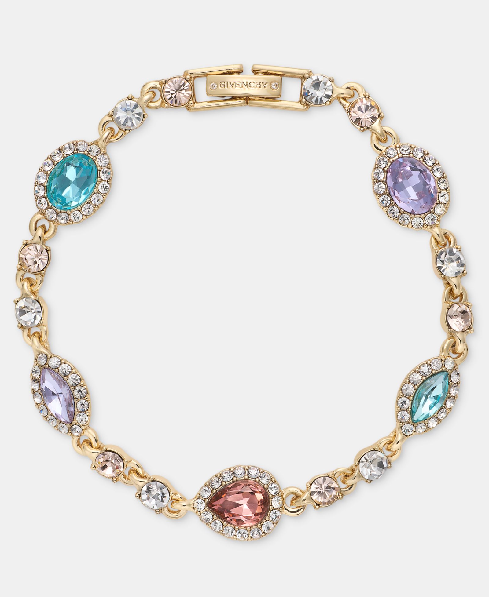 Givenchy Glass Stone Statement Station Flex Браслет