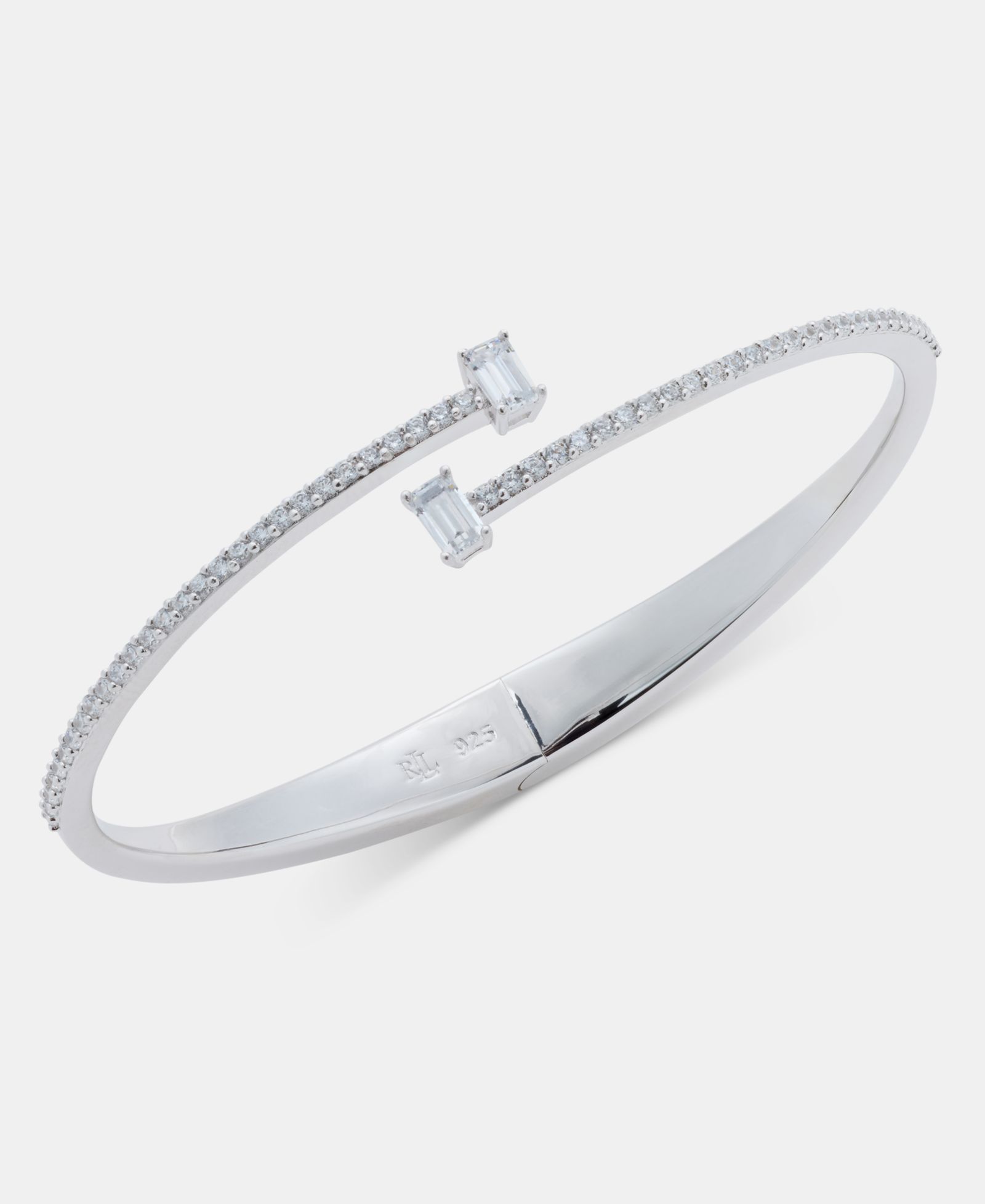 Браслет-кафф Lauren Ralph Lauren Cubic Zirconia в стерлинговом серебре