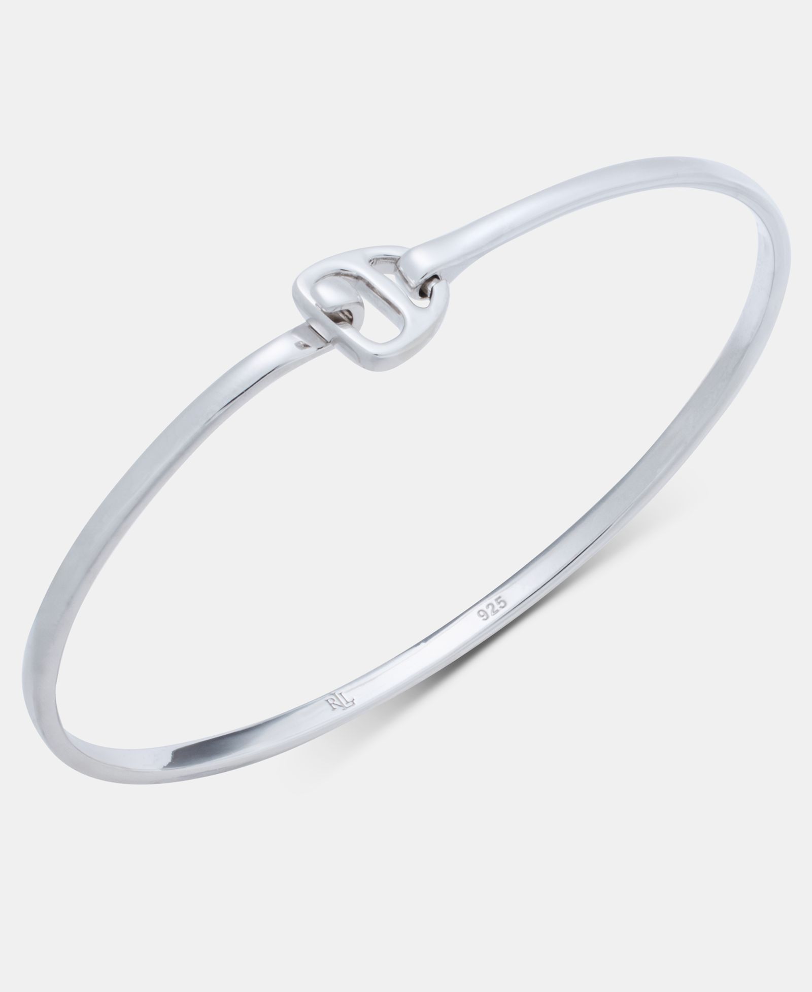 Lauren Ralph Lauren Equestrian Bangle in Sterling Silver